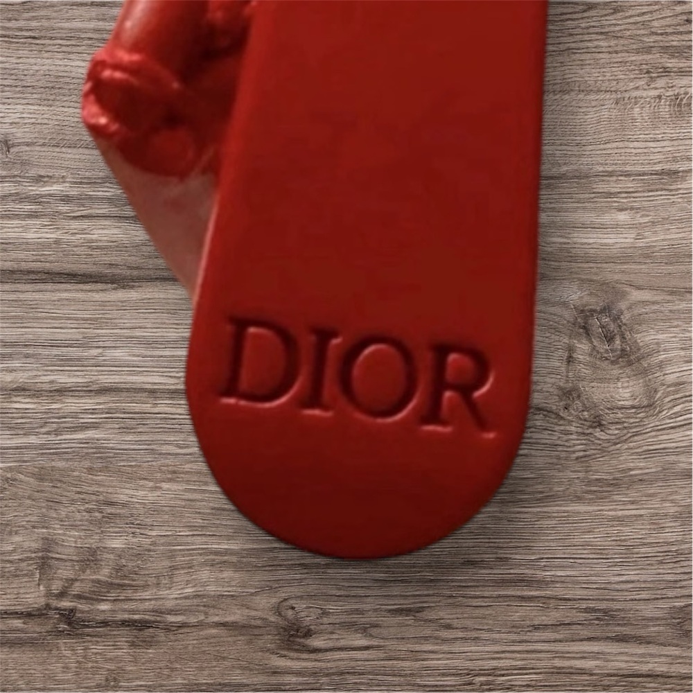 Dior Beauty 2026 Lunar New Year Red Makeup Pouch - Picture 2 of 4
